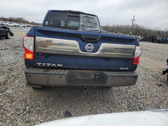 1N6AA1E59KN500818 - 2019 NISSAN TITAN SV BLUE photo 6