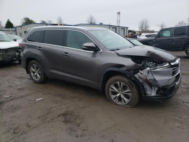 5TDJKRFH2ES051794 - 2014 TOYOTA HIGHLANDER XLE 灰色 照片 4