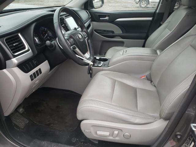 5TDJKRFH2ES051794 - 2014 TOYOTA HIGHLANDER XLE 灰色 照片 7