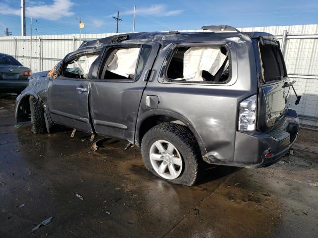 5N1BA0NC7AN615928 - 2010 NISSAN ARMADA SE GRAY photo 2