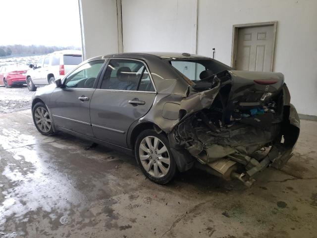 1HGCM66516A019376 - 2006 HONDA ACCORD EX GRAY photo 2