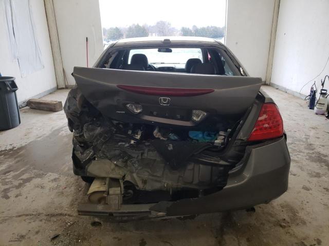 1HGCM66516A019376 - 2006 HONDA ACCORD EX GRAY photo 6