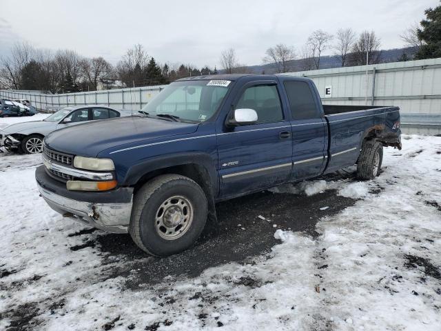 1GCGK29U4YE403021 - 2000 CHEVROLET SILVERADO K2500 BLUE photo 1