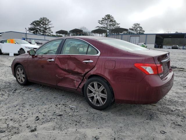 JTHBJ46G872136911 - 2007 LEXUS ES 350 MAROON photo 2