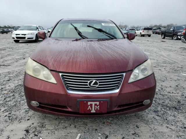 JTHBJ46G872136911 - 2007 LEXUS ES 350 MAROON photo 5