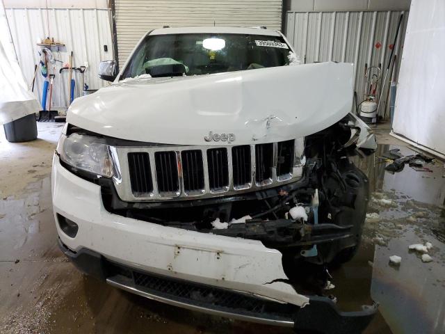 1C4RJFBT2DC592410 - 2013 JEEP GRAND CHE LIMITED WHITE photo 5