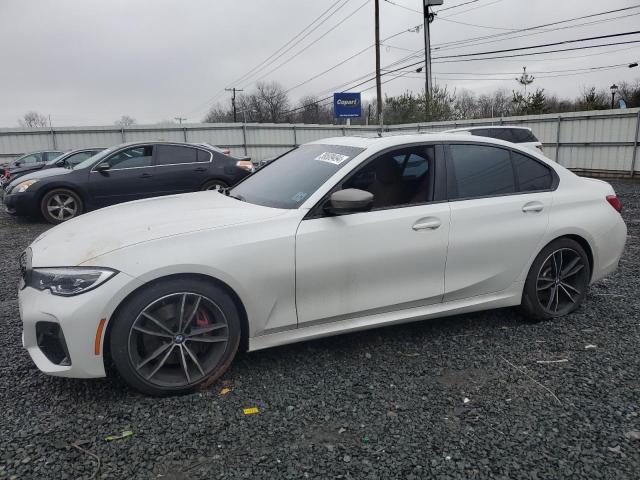 3MW5U9J07M8B83919 - 2021 BMW M340XI WHITE photo 1