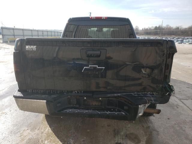 2GCEK13M371565085 - 2007 CHEVROLET SILVERADO K1500 CREW CAB BLACK photo 6