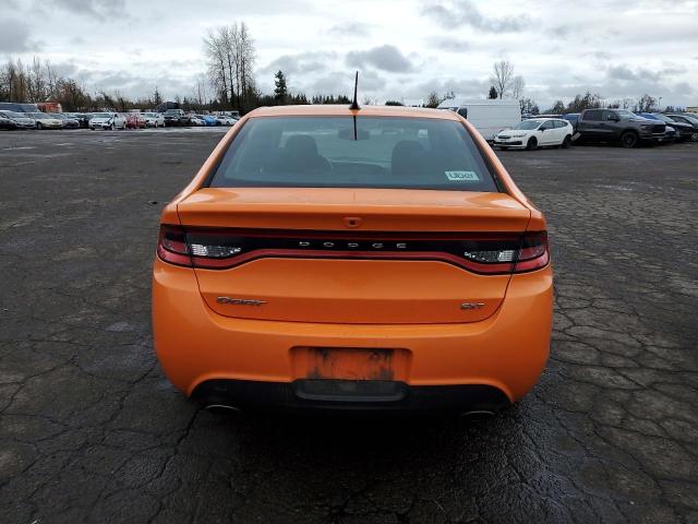 1C3CDFBA8DD291652 - 2013 DODGE DART SXT ORANGE photo 6