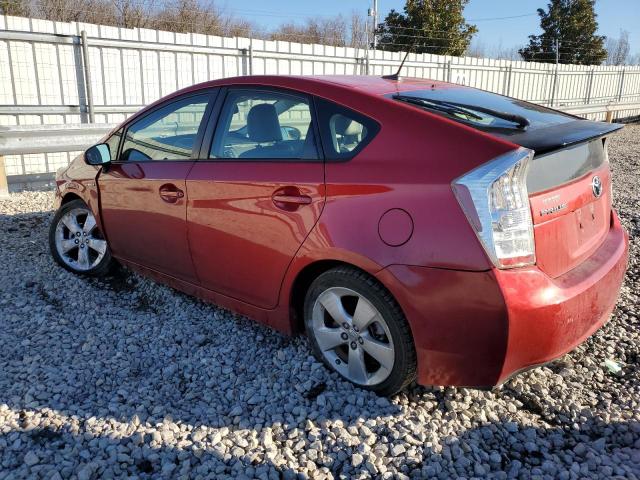 JTDKN3DU5B1411884 - 2011 TOYOTA PRIUS RED photo 2