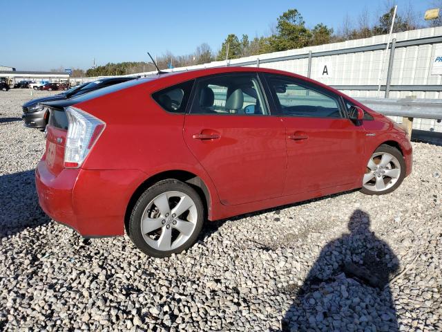 JTDKN3DU5B1411884 - 2011 TOYOTA PRIUS RED photo 3