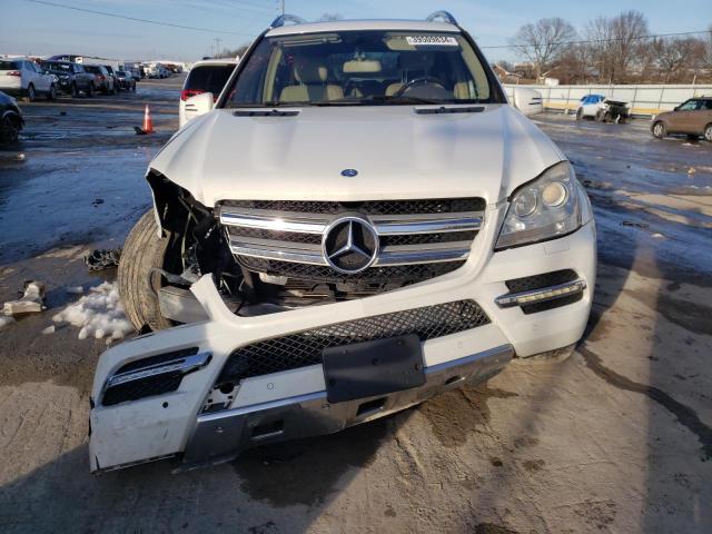 4JGBF7BE2BA641863 - 2011 MERCEDES-BENZ GL 450 4MATIC WHITE photo 5