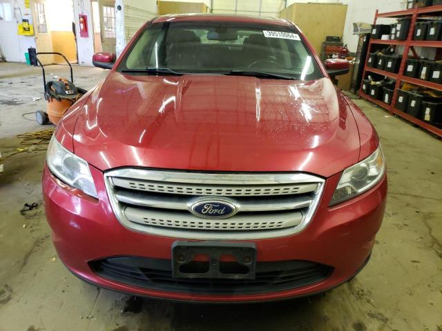 1FAHP2HW5BG134781 - 2011 FORD TAURUS SEL RED photo 5