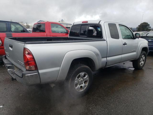 5TETU62N07Z446639 - 2007 TOYOTA TACOMA PRERUNNER ACCESS CAB SILVER photo 3