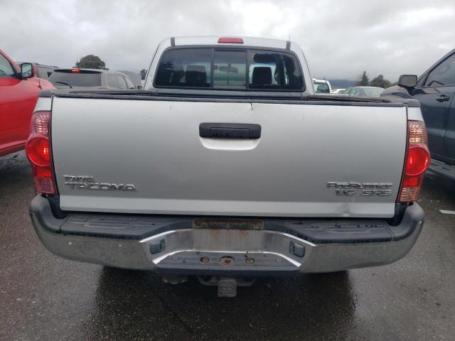 5TETU62N07Z446639 - 2007 TOYOTA TACOMA PRERUNNER ACCESS CAB SILVER photo 6