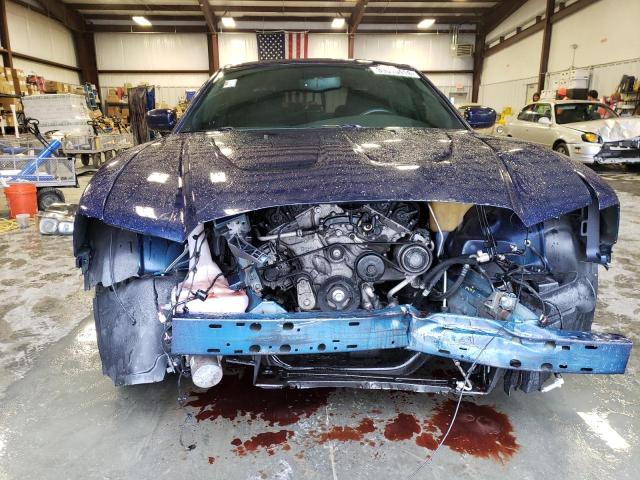 2C3CDXBG1EH374662 - 2014 DODGE CHARGER SE BLUE photo 5