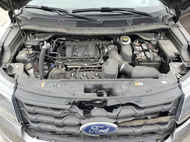 1FM5K8AR4HGD93477 - 2017 FORD EXPLORER POLICE INTERCEPTOR GRAY photo 12