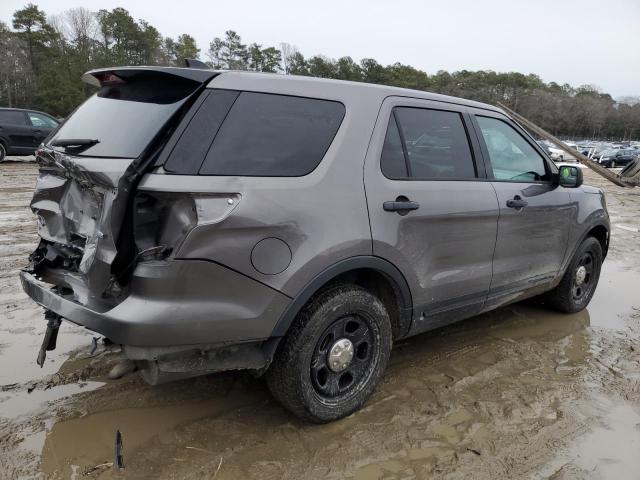 1FM5K8AR4HGD93477 - 2017 FORD EXPLORER POLICE INTERCEPTOR GRAY photo 3