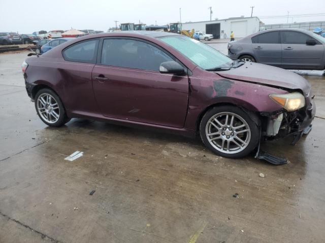 JTKDE177660075489 - 2006 TOYOTA SCION TC BURGUNDY photo 4