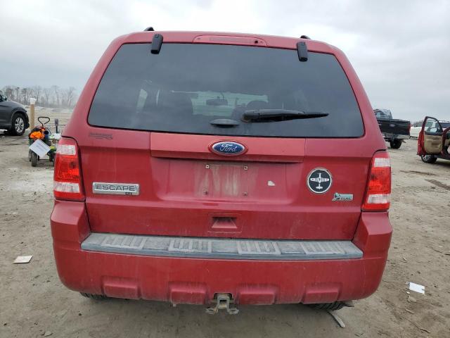 1FMCU9DG1BKB20034 - 2011 FORD ESCAPE XLT BURGUNDY photo 6