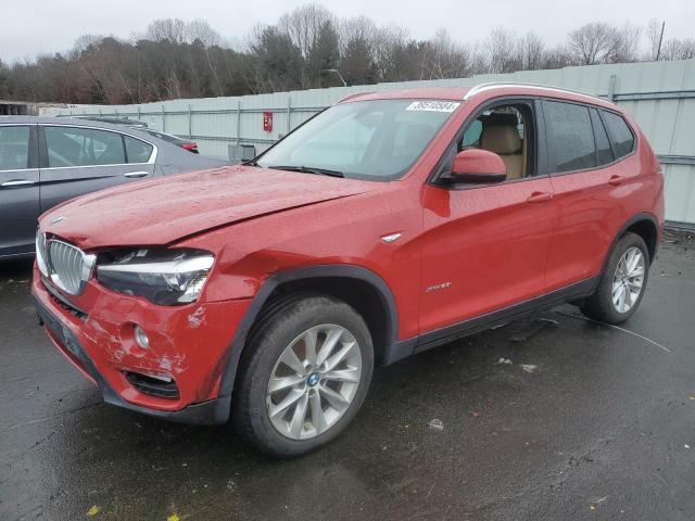 5UXWX9C36H0W79394 - 2017 BMW X3 XDRIVE28I RED photo 1