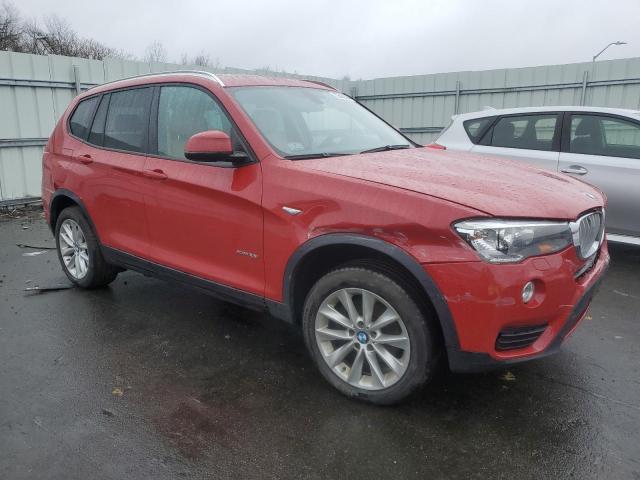 5UXWX9C36H0W79394 - 2017 BMW X3 XDRIVE28I RED photo 4