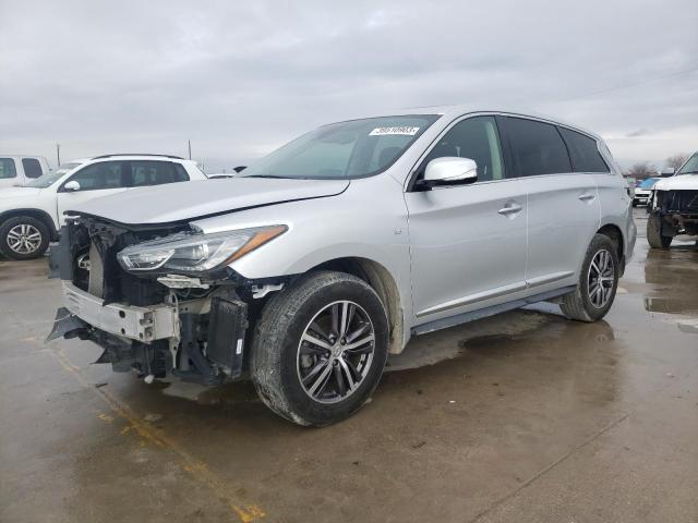 5N1DL0MN1KC556586 - 2019 INFINITI QX60 LUXE SILVER photo 1