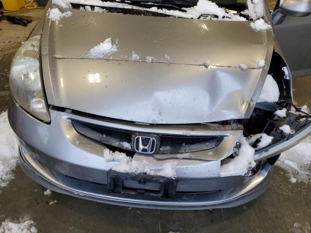 JHMGD38698S036233 - 2008 HONDA FIT SPORT SILVER photo 11