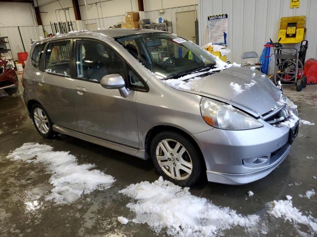 JHMGD38698S036233 - 2008 HONDA FIT SPORT SILVER photo 4