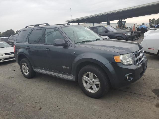 1FMCU49H78KA94522 - 2008 FORD ESCAPE HEV GRAY photo 4