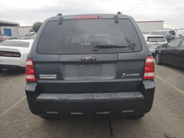 1FMCU49H78KA94522 - 2008 FORD ESCAPE HEV GRAY photo 6