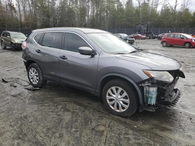 KNMAT2MT7GP675017 - 2016 NISSAN ROGUE S GRAY photo 4