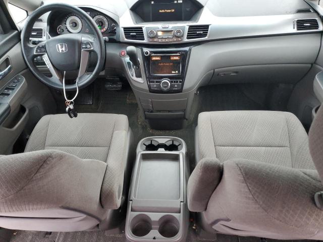 5FNRL5H47FB080877 - 2015 HONDA ODYSSEY EX GRAY photo 8