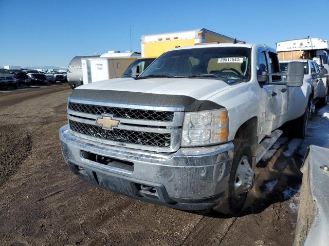 1GC4C0C83BF216676 - 2011 CHEVROLET SILVERADO C3500 LT WHITE photo 1