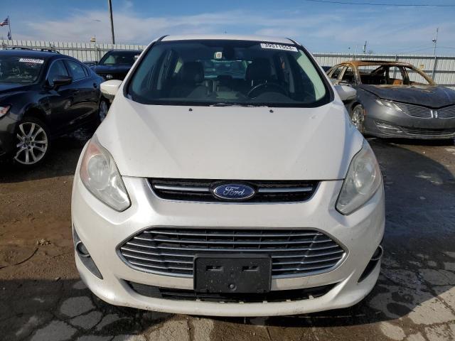 1FADP5BU2DL525257 - 2013 FORD C-MAX SEL WHITE photo 5