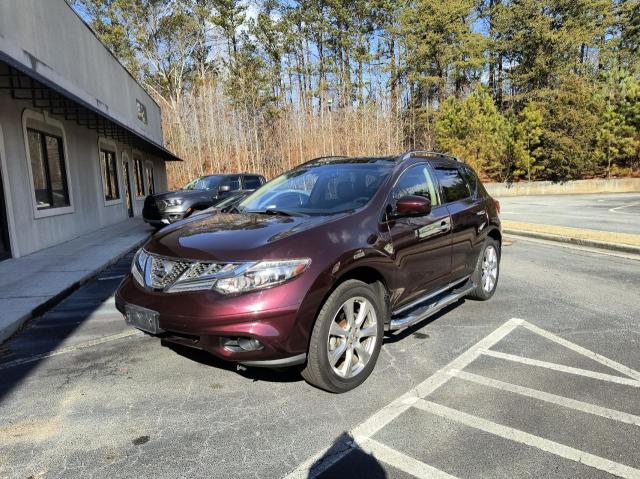 JN8AZ1MW2EW526167 - 2014 NISSAN MURANO S MAROON photo 2