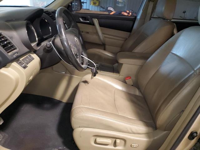 5TDBK3EHXDS207937 - 2013 TOYOTA HIGHLANDER BASE ذهبي صورة 7