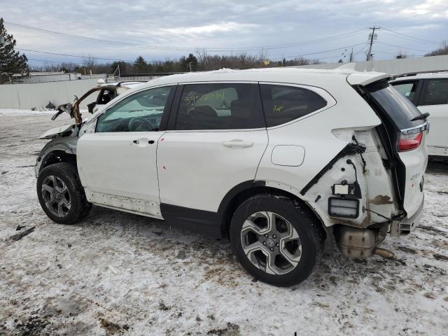 2HKRW2H85JH606183 - 2018 HONDA CR-V EXL WHITE photo 2