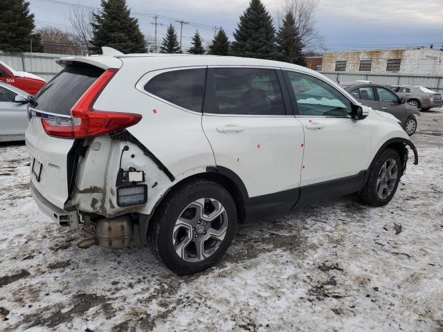 2HKRW2H85JH606183 - 2018 HONDA CR-V EXL WHITE photo 3