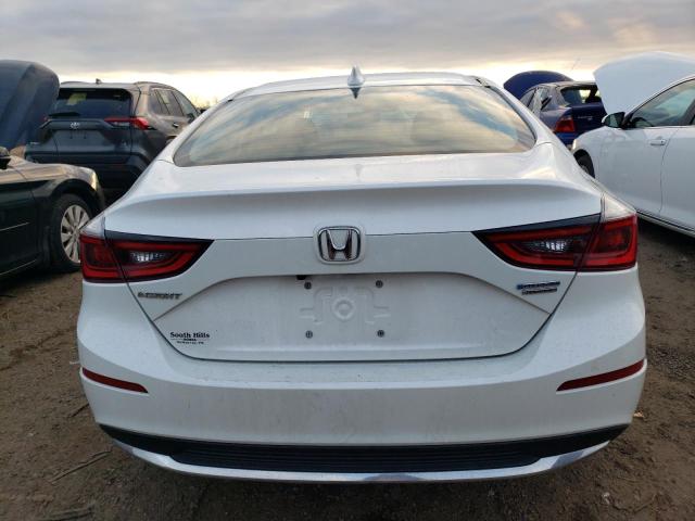 19XZE4F99KE027827 - 2019 HONDA INSIGHT TOURING WHITE photo 6