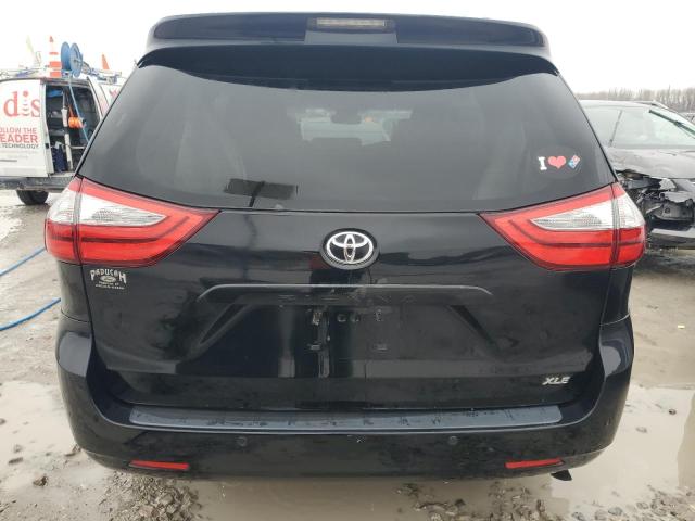 5TDYK3DCXGS698675 - 2016 TOYOTA SIENNA XLE BLACK photo 6