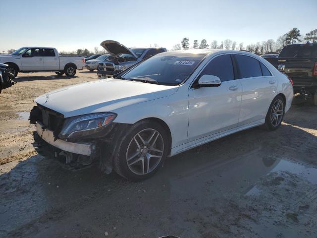 WDDUG8FB8GA225832 - 2016 MERCEDES-BENZ S 550 4MATIC WHITE photo 1