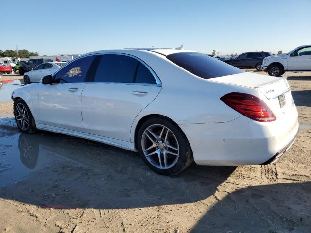 WDDUG8FB8GA225832 - 2016 MERCEDES-BENZ S 550 4MATIC WHITE photo 2