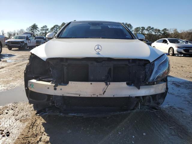 WDDUG8FB8GA225832 - 2016 MERCEDES-BENZ S 550 4MATIC WHITE photo 5