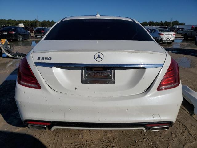 WDDUG8FB8GA225832 - 2016 MERCEDES-BENZ S 550 4MATIC WHITE photo 6