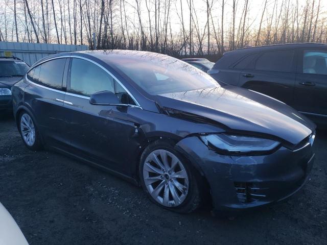 5YJXCAE29MF323377 - 2021 TESLA MODEL X GRAY photo 4