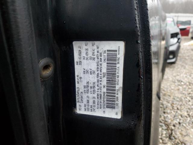 1B7GG22N5YS520466 - 2000 DODGE DAKOTA BLACK photo 12