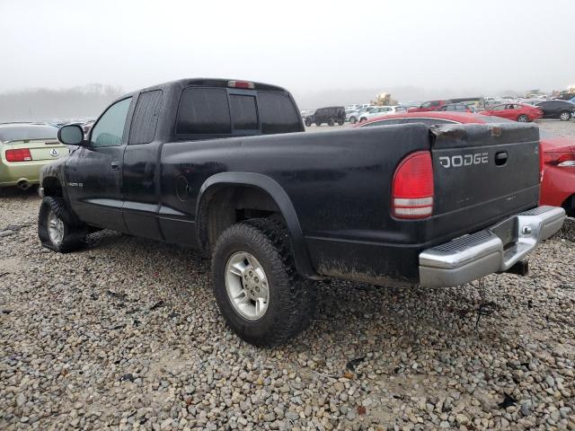 1B7GG22N5YS520466 - 2000 DODGE DAKOTA BLACK photo 2