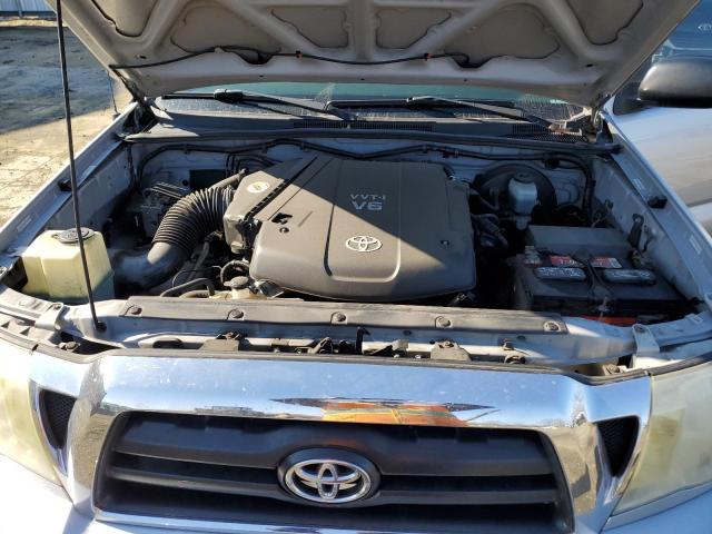 5TELU42N47Z433879 - 2007 TOYOTA TACOMA DOUBLE CAB 银色 照片 11