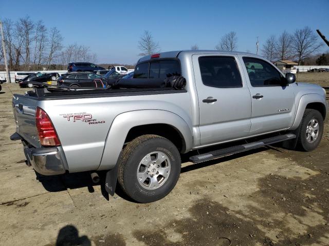 5TELU42N47Z433879 - 2007 TOYOTA TACOMA DOUBLE CAB 银色 照片 3